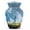 GOLF BALL-1, variant on MUKTIVE Golfball Memorial Urn for Human Ashes, Grey Cremation Urn for Adult Ashes Male & Female Burial, Yellow Flowers Decorative Urns for Mother Funeral, 3 inch