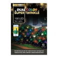 EZIlluminations 100Count Dual Color Super Twinkle LED Net Christmas