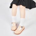 thumbnail image 2 of Zapatos Kiderence Mary Jane Dress School Oxford para niñas, talla 7, color nude, 2 of 6