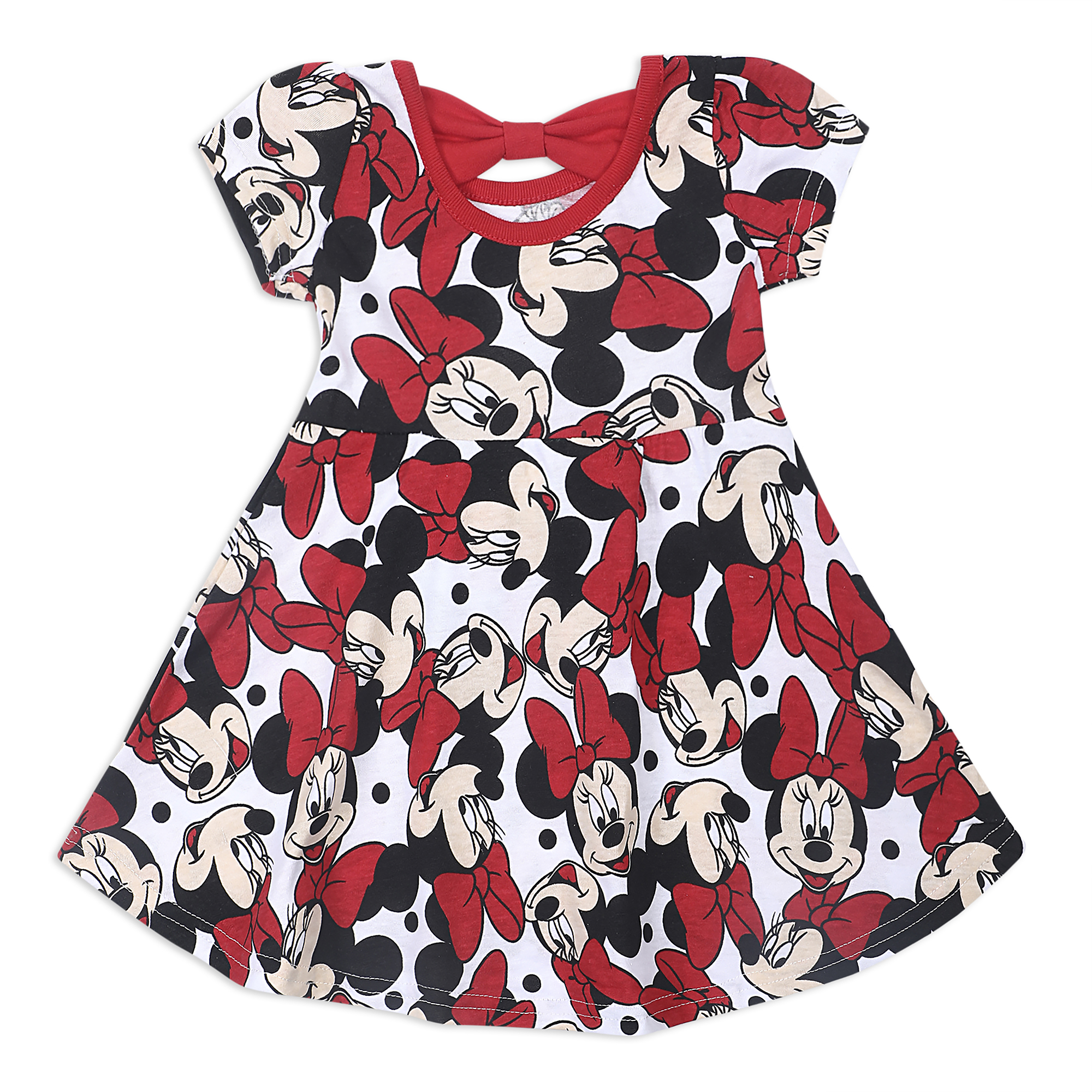 Disney Baby Girls' Minnie Mouse Rock The Dots Dresses Set Pack of 2 for Infants