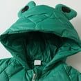 thumbnail image 3 of Baby Boys Winter Coat,Little Boys Girls Puffer Coat Cute Bear Ear Hooded Jackets With Pockets Windproof Down Jacket For Baby Girls Outerwear Coats Winter Clothes 6-9 Months, 3 of 8