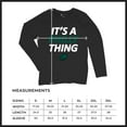 thumbnail image 7 of It's a Philly Thing Funny Women's Long Sleeve T-shirt Philadelphia Birds Fan Champions City of Brotherly Love Football Fly, 7 of 7