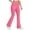 Hot Pink, variant on larppty Women's Fleece Lined Flare Leggings - Thermal High Waisted Bootcut Yoga Pants with Pocket for Winter Gym & Daily Wear（Pink，M）