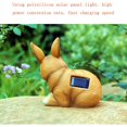 thumbnail image 4 of Lampe Solaire en Forme d'Animal Sculpture Figurine en Résine, 4 of 5