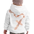 thumbnail image 2 of Girls Hoodies Fall Winter Print Loose Pullover Hoodie Top with Pocket Hoodies for Girls Size 9-10Y, 2 of 6