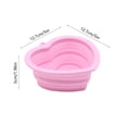 thumbnail image 3 of Cuenco plegable de comida y agua para perros y gatos con diseño de alimentación lenta de silicona, recipiente portátil de comida y agua para viajes, capacidad de 500 ml., 3 of 6