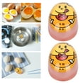 thumbnail image 4 of Minuterie à Œufs, Minuterie à Œufs Durs 1,8 X 2,2 Pouces, Réutilisable 2 Pcs en Résine pour Cuisiner des Œufs Durs, 4 of 7