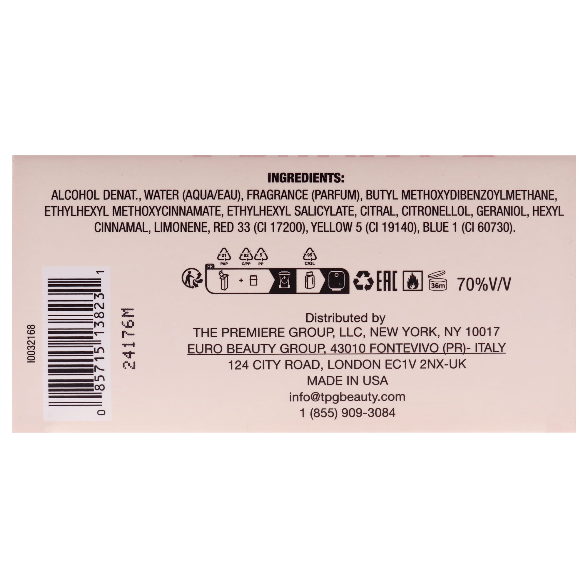 Bebe Sheer Perfume Fragrance - Eau De Parfum Spray 3.4 Oz / 100 Ml