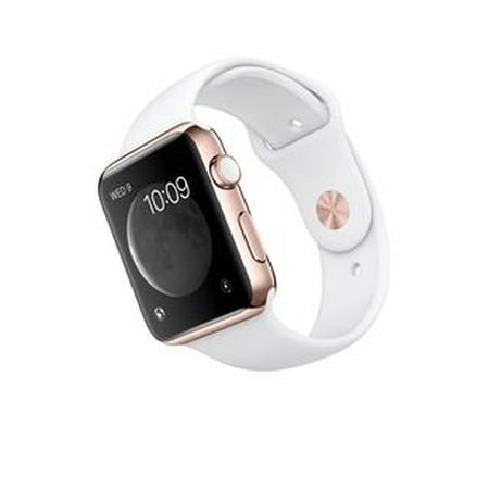 Apple Watch Series 3 38mm Gps Gold With Pink Sport Band Mqkw2ll A Ebay