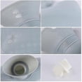 thumbnail image 2 of Hot Water Bottle With Soft Fleece Cover Portable Reusable Hand Warmer And Relieve Menstrual Cramps Or Muscle Aches Banmo, 2 of 5