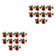 thumbnail image 3 of Ramo de novia Injueey de 10 piezas con decoración de rosas artificiales plástico Type9 NO9, 3 of 6