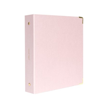 UPC: 0821276276070 | Russell+Hazel Standard 1  3-Ring Mini Binder Peony 24448306