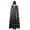 Black Halloween Bat Silhouettes, variant on Hooded Cloak,Halloween Bat Cloud Pattern Halloween Cloak with Hood Women Men,Halloween Costume Cape for Adults