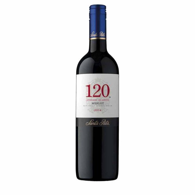 Pack de 2 Vino Tinto Santa Rita Reserva Merlot 750 ml Santa Rita Reserva Merlot