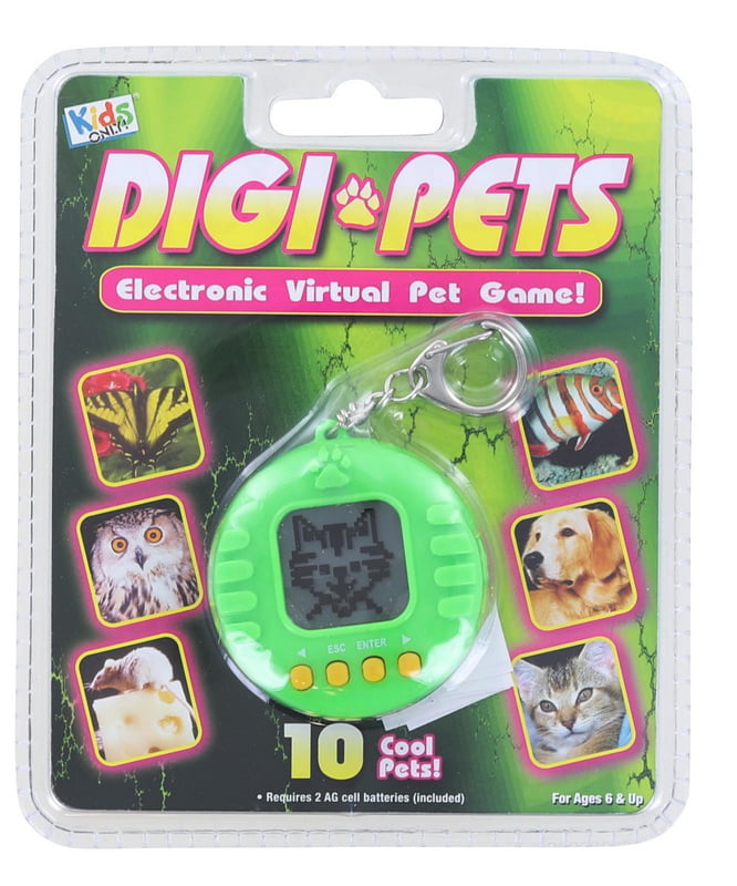 168 Pets in 1 Virtual Cyber Digital Pets Electronic Funny Toy Kid Tiny Game Gift 