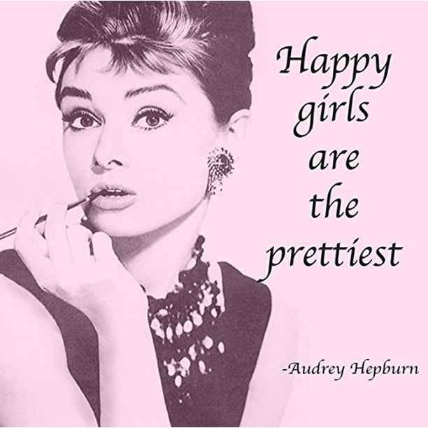 Audrey Hepburn Pink Quote / Audrey Hepburn Quotes Audrey Hepburn Foto ...
