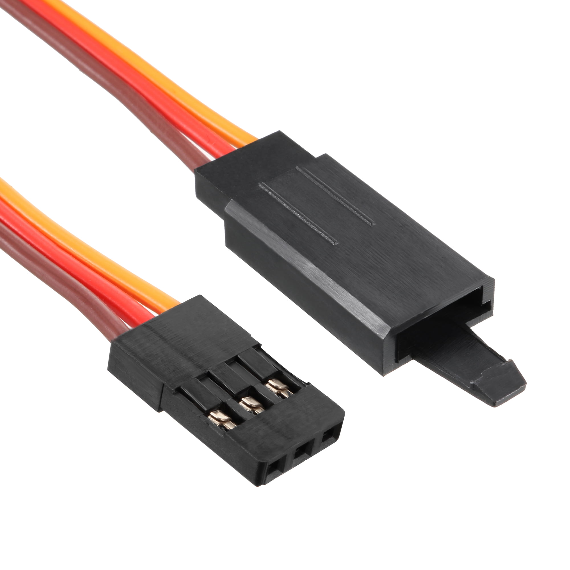 Details about  / 10Pcs 10cm Servo Extension Cable 60 Core RC Futaba Lock Anti-interference