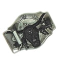 thumbnail image 4 of Hebilla de cinturón de cuerno largo de aleación de zinc Western Matador Rodeo Bullfight Buckle para hombre Soledad Hebilla de cinturón de metal de cabeza de toro, 4 of 6