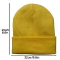 thumbnail image 6 of LShunze Womens Satin Lined Knit Beanie Hat Acrylic Winter Hats for Women Men Silk Lining Soft Slouchy Warm Cuffed Beanie Hat for Outdoor Work, 6 of 8