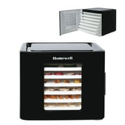 Homewell Food Dehydrator Machine Dryer for Fruits & Vegetables, Adjustable Timer, Digital Temperature Control, 6 Trays Slide-in, 400 Watt