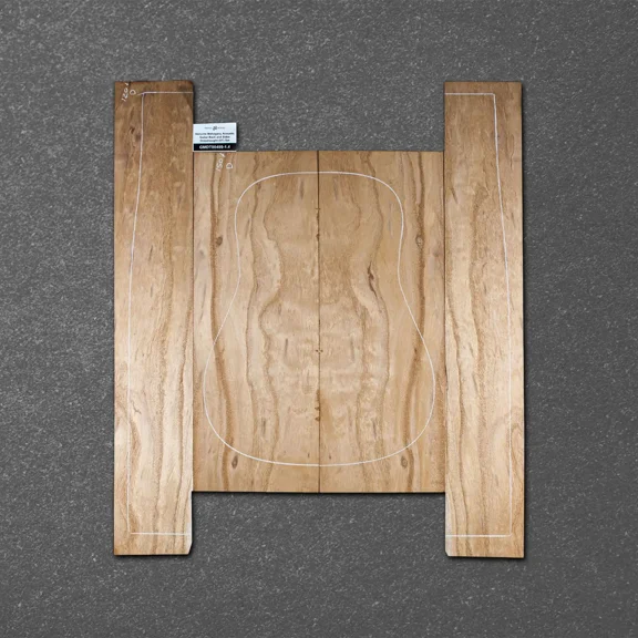 Honduran Mahogany Acoustic Guitar Back and Sides Dreadnought (DT) Set – HMDT000499-1.4