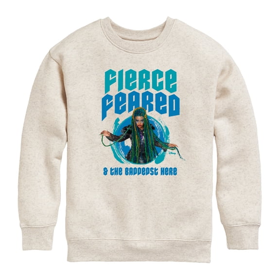 Descendants - Fierce Feared - Youth Boys Crew Fleece Sweatshirt