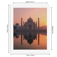 thumbnail image 2 of Paint by Numbers Kit for Adults, Taj Mahal Sunrise Reflection Paint by Numbers, Easy Paint by Numbers Kit for Adults Beginner, DIY Adult Paint by Number Kits on Canvas, Home Decor, 2 of 7
