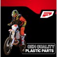 thumbnail image 6 of Polisport Motocross (MX) Restyling Kit for Suzuki DR-Z400 (2000-24) Dirt Bike – OEM Quality, Durable, Flexible & Perfect Fit – Black, 6 of 9