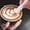 A, variant on Battery Powered Latte Art Pen for and Coffee Enthusiasts with Precision Carving and Stencil Design Tool