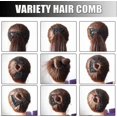 thumbnail image 5 of Stretch Beaded Hair Combs,Magic Crystal Beads Slides,Elastic Pearls Double Combs Vintage Double Slide Clips DIY Hair Accessories for Women 2PCS, 5 of 5