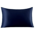 thumbnail image 5 of BRAND CLEARANCE!Hot Pure Emulation Satin Silk Pillowcase Square Pillow Single Cover Chair Seat Soft Mulberry Plain Pillow Case Cover New, 5 of 5