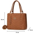 thumbnail image 3 of Bolso de mujer FANA Cristina Color Camel Bonita M3879!!!, 3 of 3