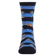 thumbnail image 2 of MeMoi Boys' Race Car Rayon from Bamboo Crew Socks - Boys - Male, 6-7, Black, 2 of 9