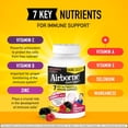 thumbnail image 4 of Airborne Berry Chewable Tablets 1000mg of Vitamin C - Immune Support Supplement 11 116 Each, 4 of 10