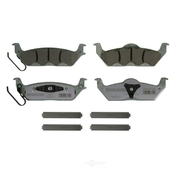 Disc Brake Pad Set Fits select: 2006-2011 FORD F150, 2006-2008 LINCOLN MARK LT