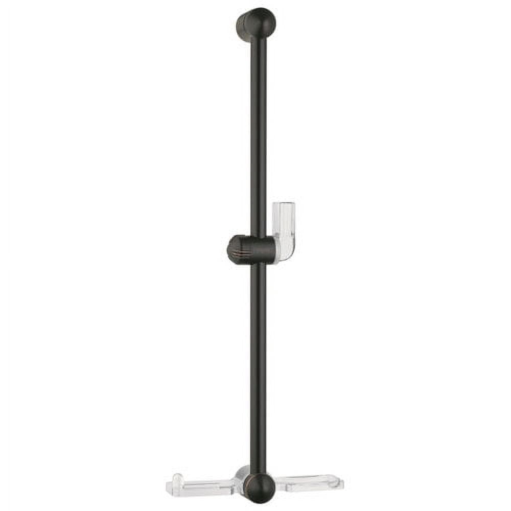 Hansgrohe Unica Wallbar E, 24" in Polished Nickel