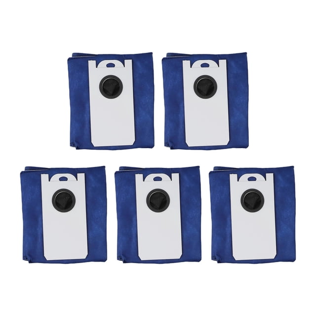 Bgsha 3/5PCS Dust Bags Replacement For BObsweep RC400 For Ultra-Vision Robot Vacuum 3/5 * 4.6 Liter Disposable Home Appliance Parts