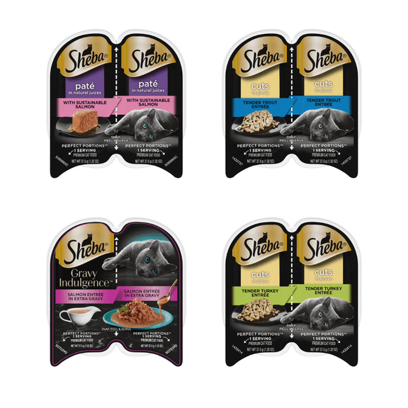 Sheba Tropical Tastes – 12 Variety Pack