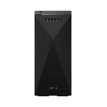 ASUS S500MC Small Form Factor Desktop PC, Intel Core i7-11700, 16GB DDR4 RAM, 512GB PCIe SSD, TPM 2.0, Windows 11 Home, Black, with an Optical Drive, S500MC-DH704