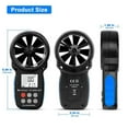 thumbnail image 4 of 866B-APP Bluetooth Handheld Anemometer - Digital Wind Speed, Air Flow and Temperature Meter, 4 of 5