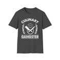 thumbnail image 2 of Culinary Gangster, Gildan Unisex Softstyle T-Shirt, Chef Graphic Tee, S-3XL, 2 of 5