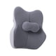 thumbnail image 5 of Almohada de Apoyo Lumbar para Oficina, Almohada de Cintura, Cojín de Apoyo para La Espalda Transpirable para Silla de Juegos, Silla de Oficina, Coche, Gris, 5 of 7