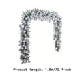 thumbnail image 2 of Christmas Flocked Pines And Holly Decorative Vines, 2 of 5