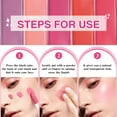 thumbnail image 6 of Aliver Liquid Blush, Soft Cream Face Blush,Natural Matte Finish Looking, Face Cream Blush Makeup Long-Lasting, Moisturizing Lightweight Blendable Feel - 1Pack, 6 of 10