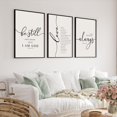 thumbnail image 1 of Set de decoración mural Heiple Quédate quieto y sé que soy un signo de Dios, 1 of 8