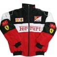 thumbnail image 1 of Chamarra De Carreras F1 Manga Larga Retro Motocicleta Ferrari Team Otoño Invierno Ropa Negro Bordado Algodón Gao Jiahui unisex, 1 of 2