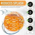 thumbnail image 4 of Urinal Screens Deodorizer 10 Pack Long-Lasting Orange Scent, Splash Control Urinal Mats Odor Eliminator for Wet & Dry Urinals Bathroom Freshener, Toilet Deodorizer, Urinal Cakes, 4 of 4
