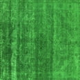 thumbnail image 1 of Ahgly Company Indoor Square Oriental Green Industrial Area Rugs, 3' Square, 1 of 4