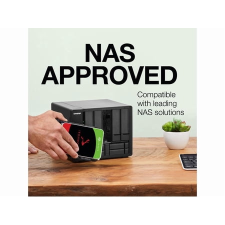 HDD シーゲート ST4000VN006 [NAS向けHDD IronWolf（4TB 3.5インチ SATA 6G 5400rpm 256MB CMR）]