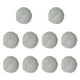 thumbnail image 4 of 10 piezas de micrófono de solapa con reducción de ruido y parabrisas peludo Blanco, 4 of 9